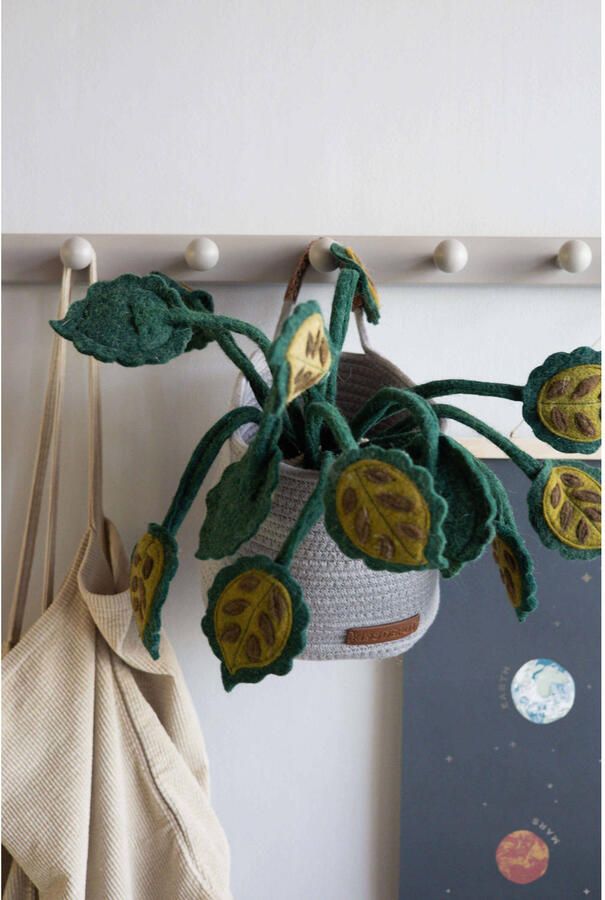 Kidsdepot kunst hangplant Big Leaves