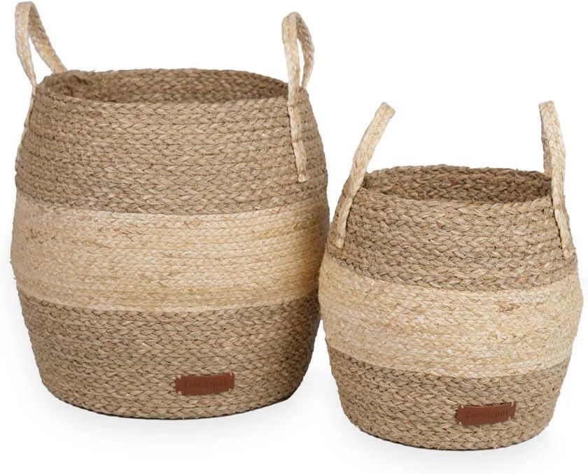 Kidsdepot mand (set van 2) (bruin) - Foto 3