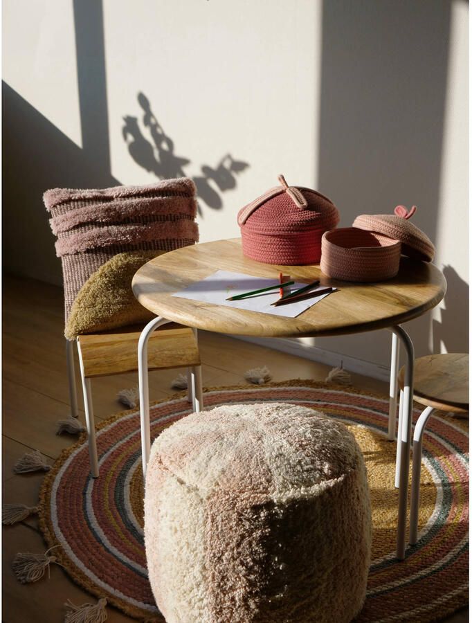 Kidsdepot Bowie Opbergmanden Set van 2 Roze - Foto 2