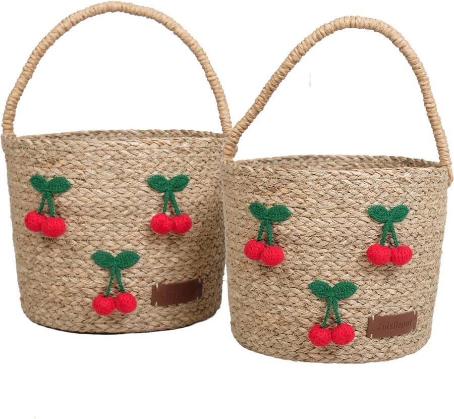 Kidsdepot opbergmand Cereja (set van 2)