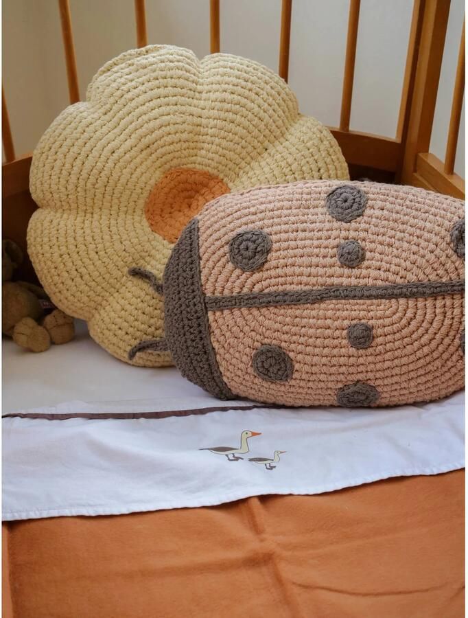 Kidsdepot Sierkussen Ladybird (35x40 cm) - Foto 2
