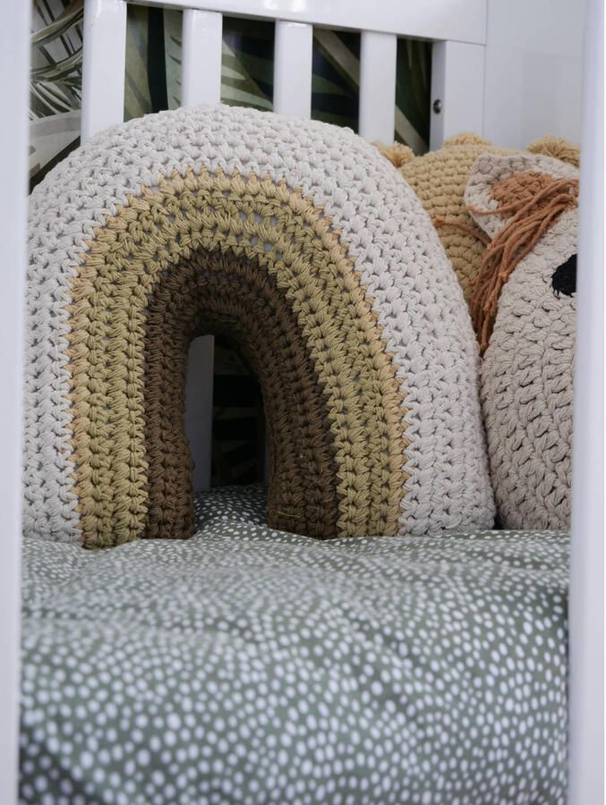 Kidsdepot sierkussen regenboog Ulrika (45x45x10 cm) - Foto 2