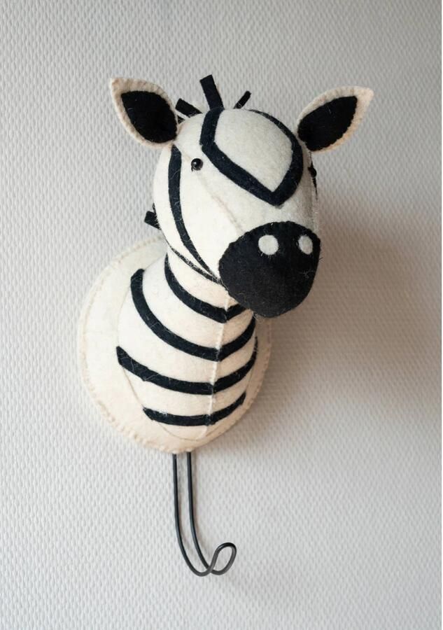 Kidsdepot wandhaak Zebra - Foto 2