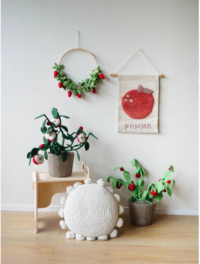 Kidsdepot wandhanger Pomme (40x30 cm)