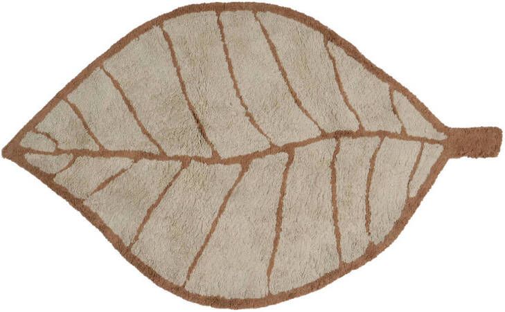 Kidsdepot kindervloerkleed Leaf (130x90 cm)