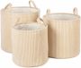 Kidsdepot decoratieve mand Ebby (set van 3) - Thumbnail 1