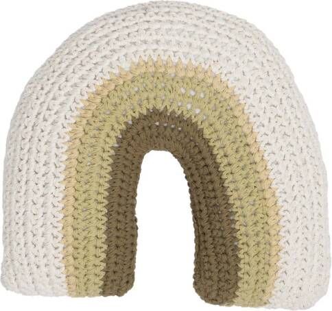 Kidsdepot sierkussen regenboog Ulrika (45x45x10 cm)