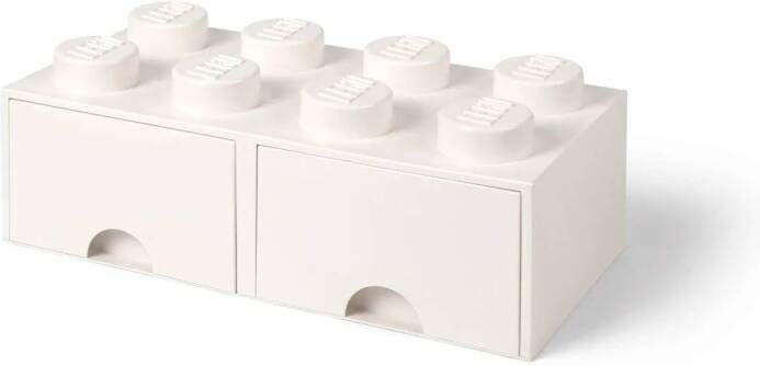 LEGO Opbergbox met Lades Wit 50 x 25 x 18 cm