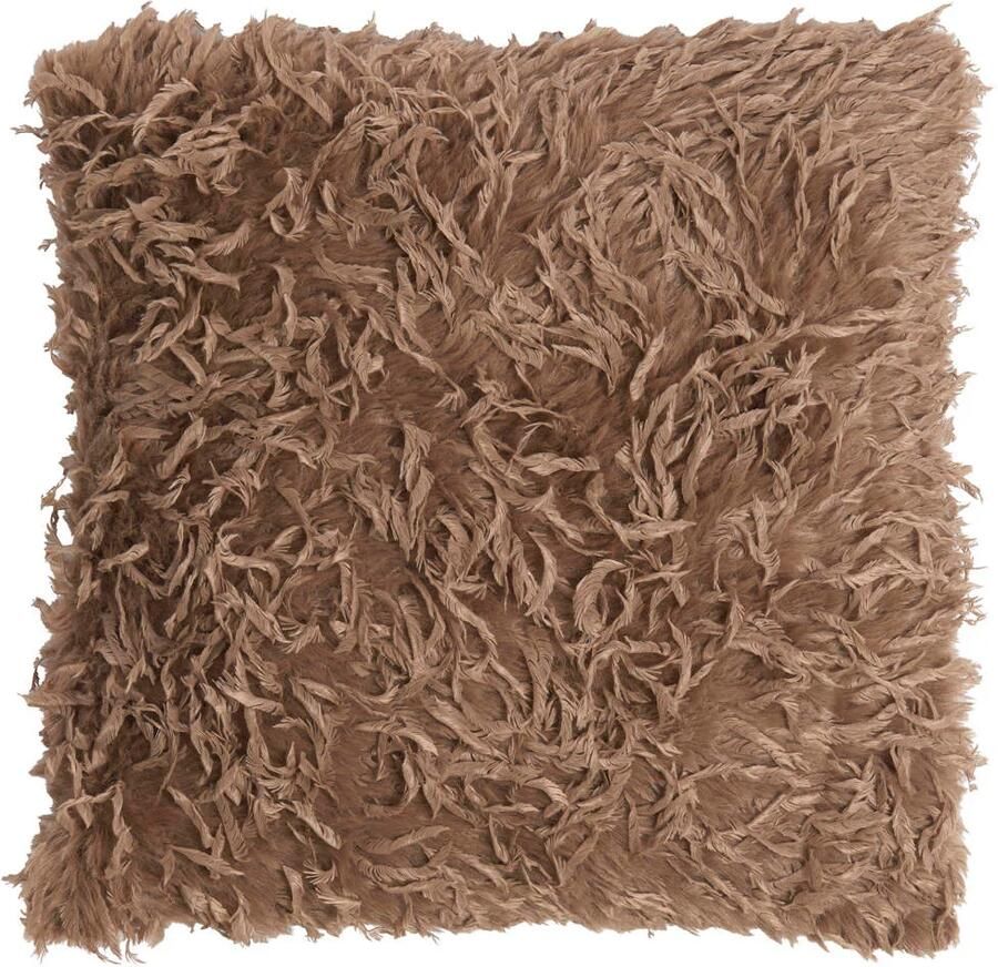 Light & Living sierkussen ALLARIZ bruin (45x45 cm)
