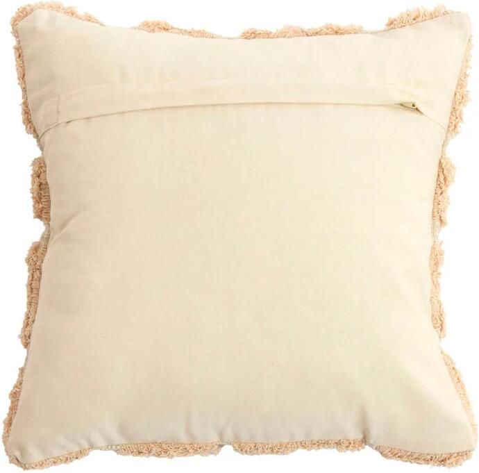 Light & Living sierkussen FASANO licht roze+crème (45 x 45 x 10 cm) - Foto 3