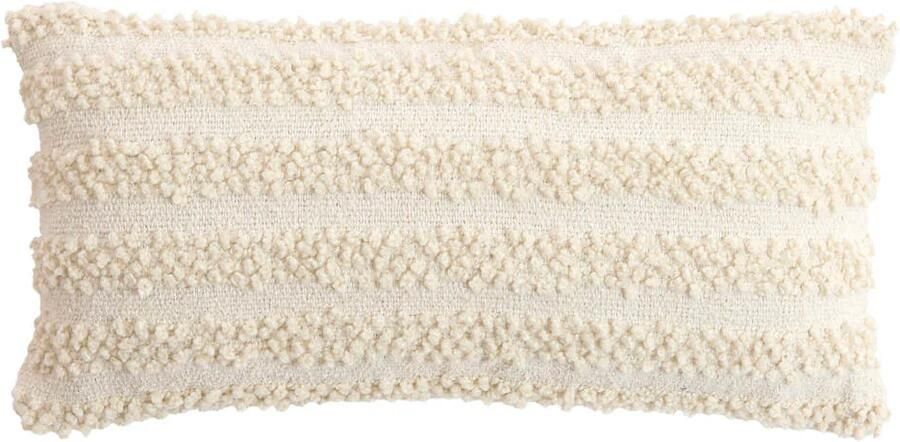 Light & Living sierkussen Maglie crème (30x60 cm)