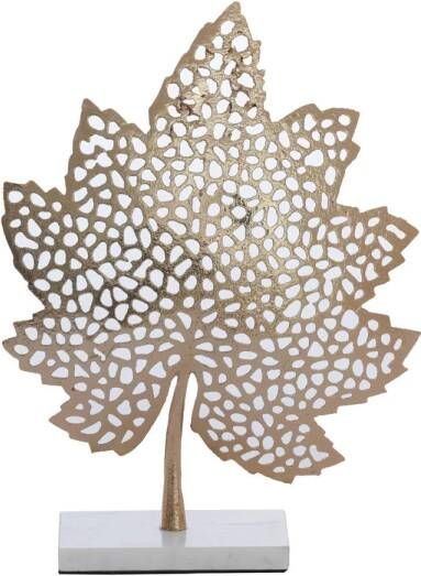 Light & Living ornament op voet Leaf