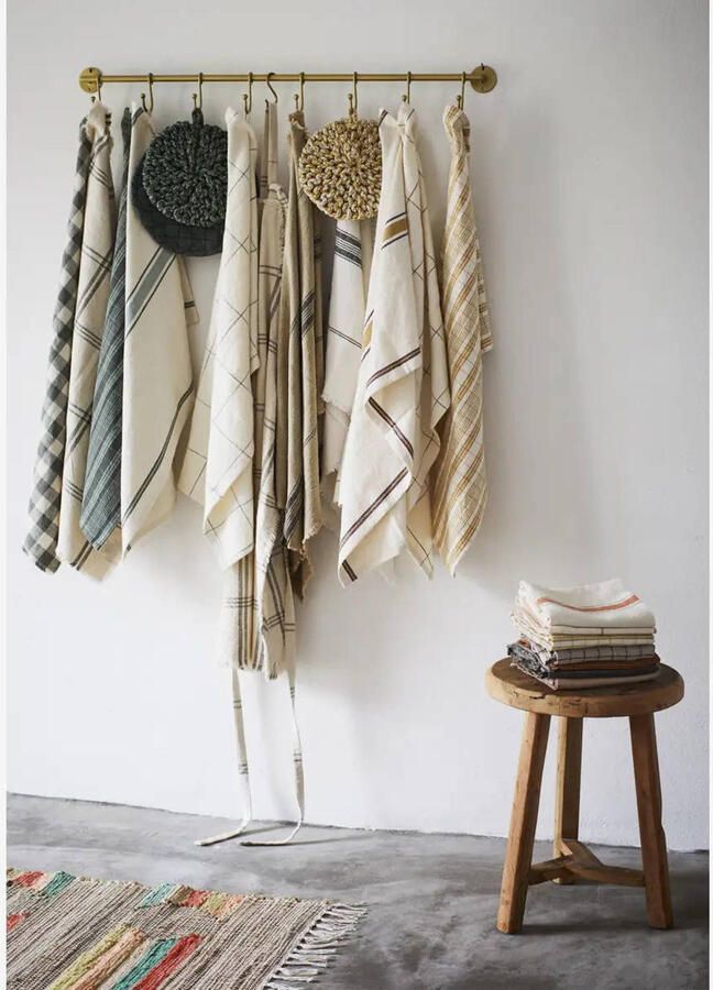 Madam Stoltz kapstok metaal (84x9x9 cm)