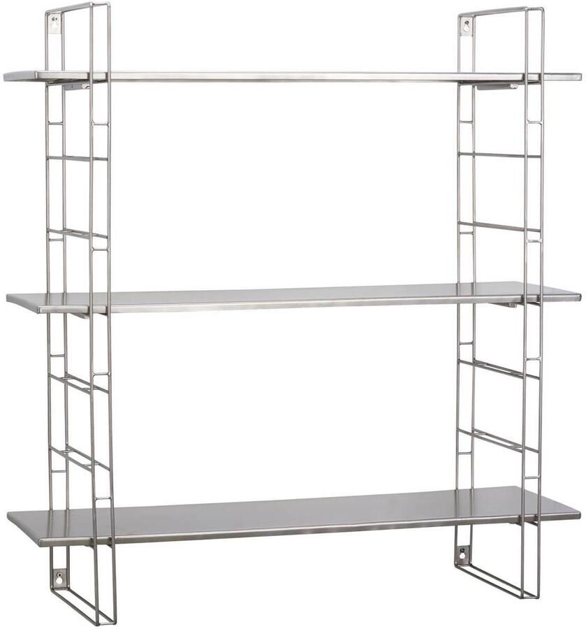 Madam Stoltz metalen wandrek (74x24x82 cm) - Foto 3