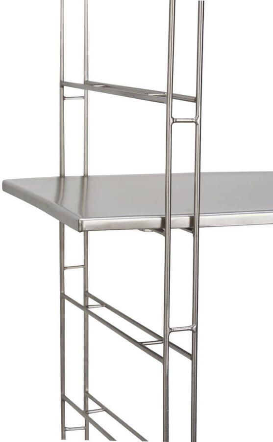 Madam Stoltz metalen wandrek (74x24x82 cm) - Foto 2