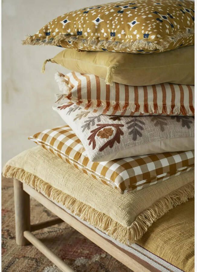 Madam Stoltz sierkussenhoes (50x50 cm)