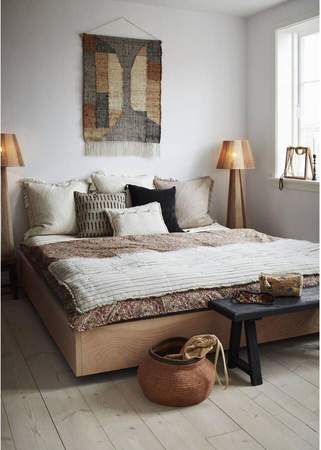 Madam Stoltz sierkussenhoes Ikat (50x50 cm) - Foto 2