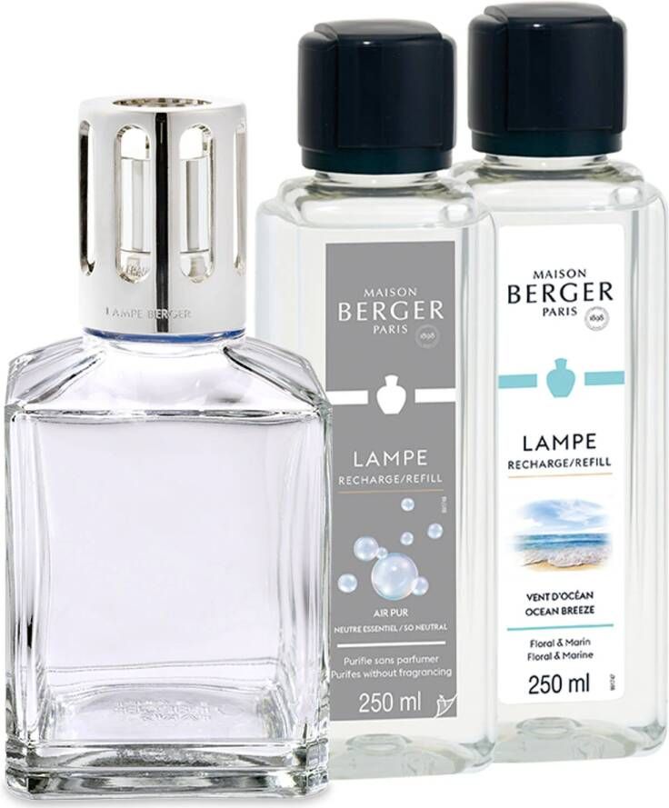 Maison Berger Lampe Berger Giftset ESSENTIELLE CUBE 250 ml