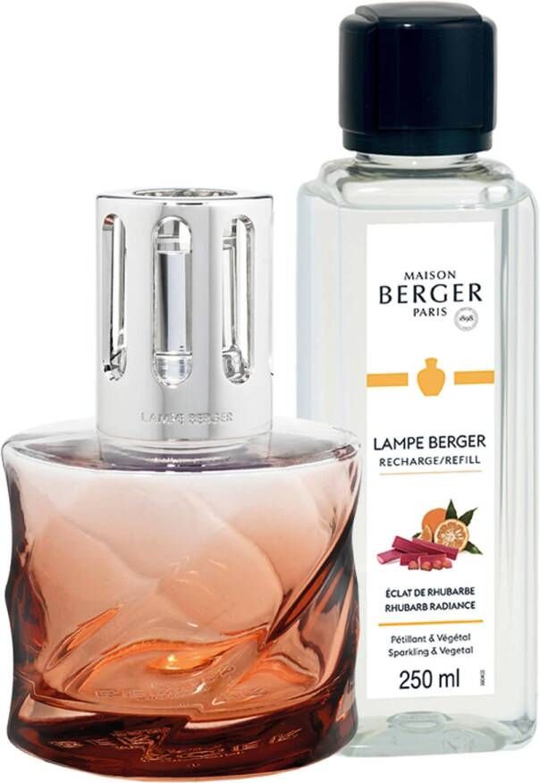 Maison Berger Lampe Berger Giftset SPIRALE ROSE AMBRE 250 ml