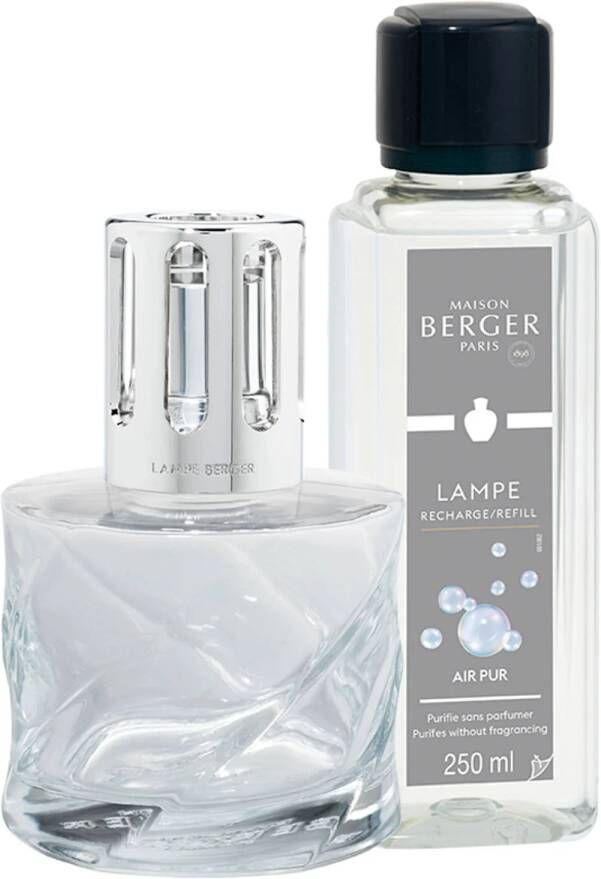 Maison Berger Lampe Berger Giftset SPIRALE TRANSPARENTE 250 ml
