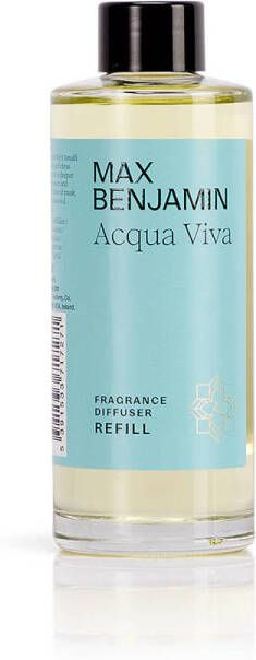 Max Benjamin geurstokjes Refill Acqua Viva 150 ml