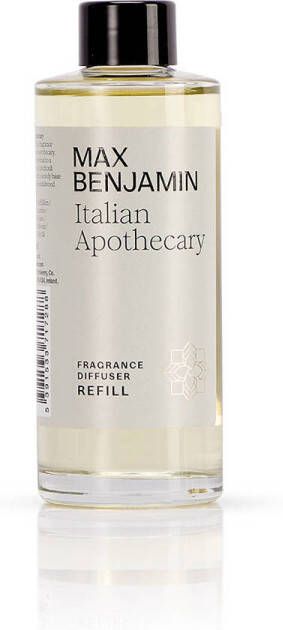 Max Benjamin geurstokjes Refill Italian Apothecary 150 ml