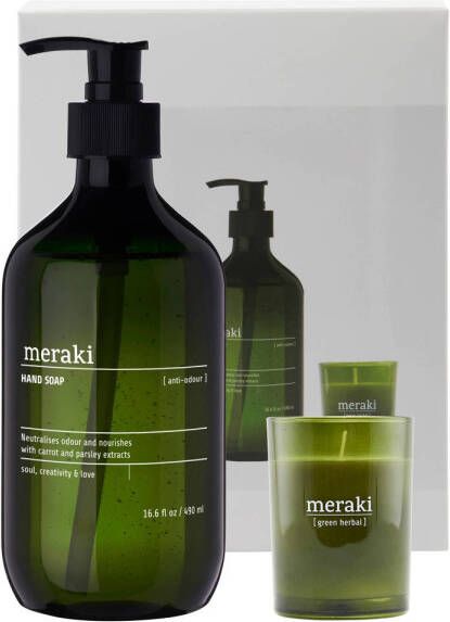 Meraki cadeauset handzeep en geurkaars - Foto 3
