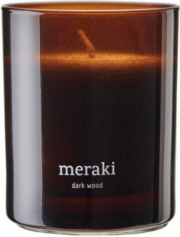 Meraki geurkaars 28u Dark Wood - Foto 3