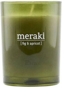Meraki Geurkaars Fig & Apricot groen groot