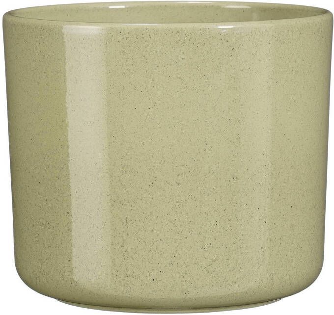 Mica Decorations bloempot Fedor groen (19 5x17 5 cm)