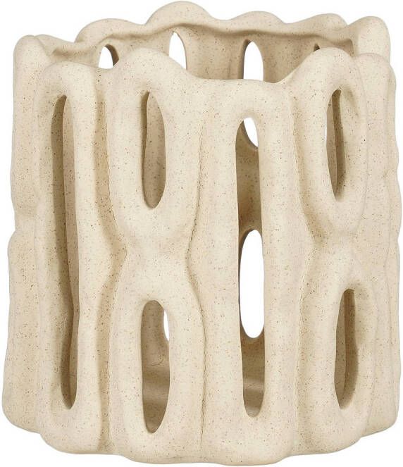 Mica Decorations lantaarn beige (16 cm)