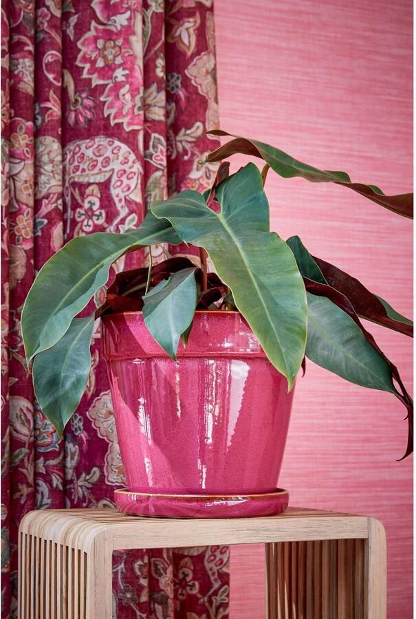 Mica Decorations bloempot met schotel Clint - Foto 3
