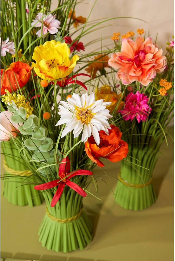 Mica Decorations kunstboeket (Chrysanten) - Foto 2