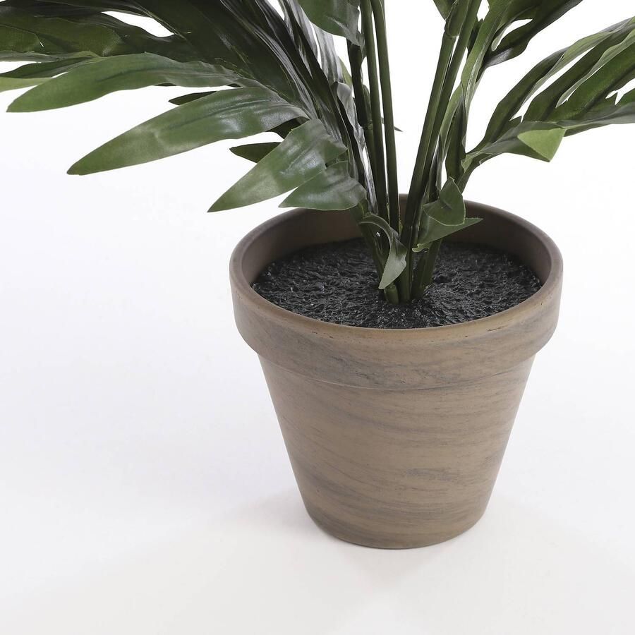 Mica Decorations Groene Areca palm kunstplant in pot 40 cm woonaccessoires woondecoraties Kunstplanten - Foto 2