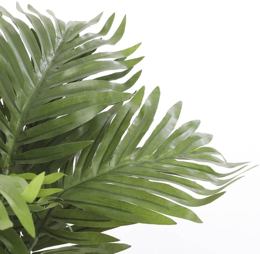 Mica Decorations Groene Areca palm kunstplant in pot 40 cm woonaccessoires woondecoraties Kunstplanten - Foto 3