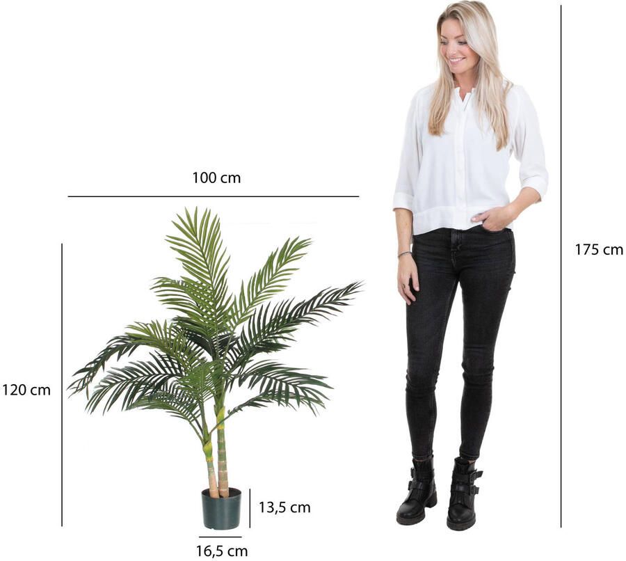 Mica Decorations Areca palm Kunstplant H95 x Ø85 cm - Foto 3