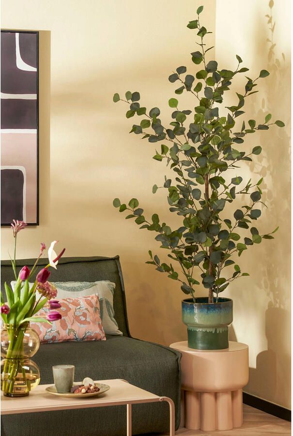 Mica Decorations Eucalyptus Kunstplant H150 x Ø30 cm Groen - Foto 2