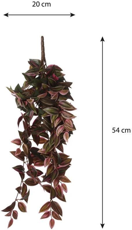 Mica Decorations kunstplant hangend Tradescantia - Foto 3