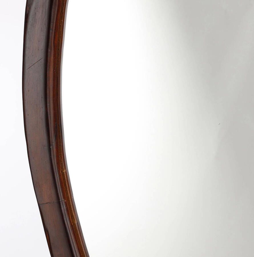 Mica Decorations Casa Vivante Bosco Wandspiegel L50 x B69 cm Donkerbruin - Foto 2