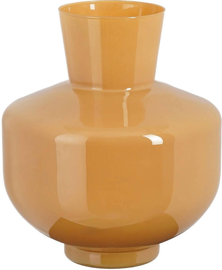 Mica Decorations vaas bruin (29 5x25 cm)