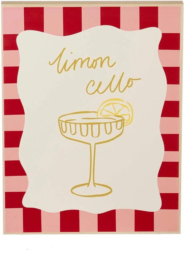 Mica Decorations wandhanger Limoncello (31x41 cm)