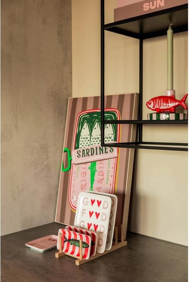 Mica Decorations wandhanger Sardines (41x61 cm) - Foto 3