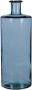 Mica Decorations Guan Glazen Fles H40 x Ø15 cm Blauw - Thumbnail 1