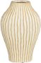 Mica Decorations vaas wit Timo (32x24 cm) - Thumbnail 1