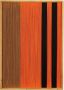 Mica Decorations wanddecoratie oranje (50x70 cm) - Thumbnail 1
