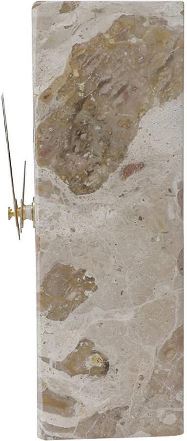 Mirrors and more tafelklok Blok warm beige (15x15 cm) - Foto 3