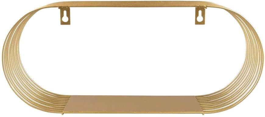 Mirrors and more wandplank Joyce goud (set van 2) (43x18x10cm 38x16x10cm) (10x43x18 cm) - Foto 3