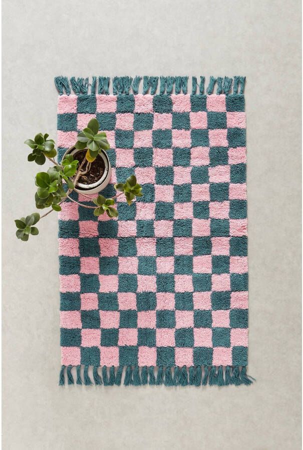 NOUS Kids kindervloerkleed Checker board (130x90 cm) - Foto 4