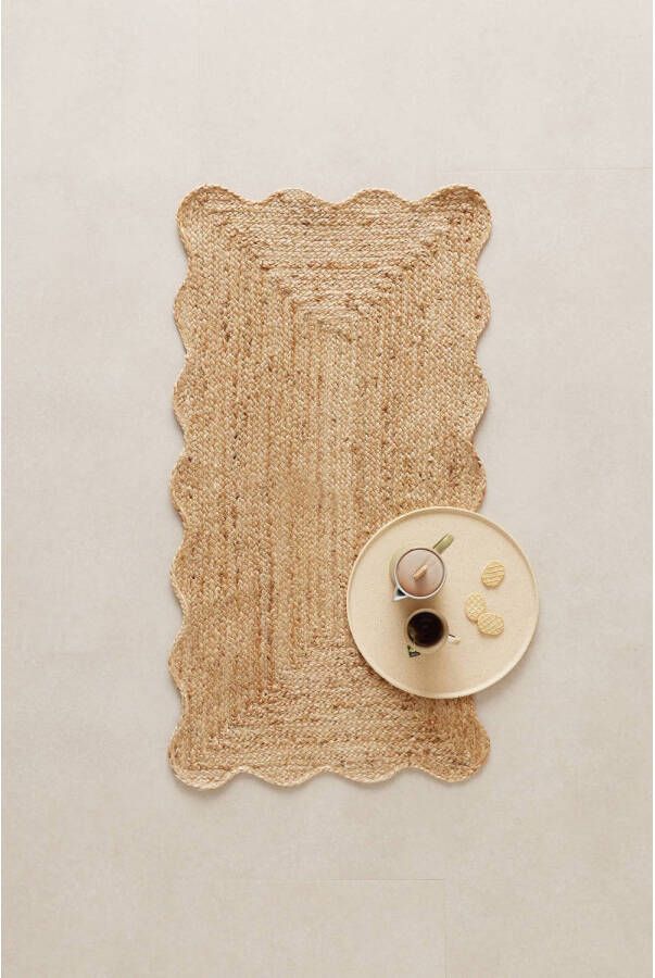 NOUS Living jute vloerkleed Rivera (120x60 cm)