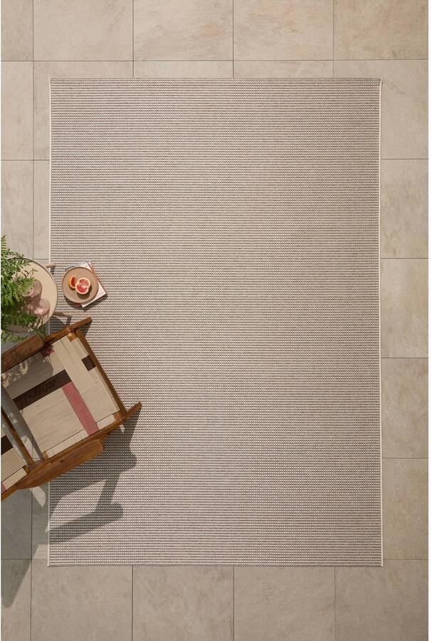 NOUS Living binnen- en buitenvloerkleed beige (290x200 cm)
